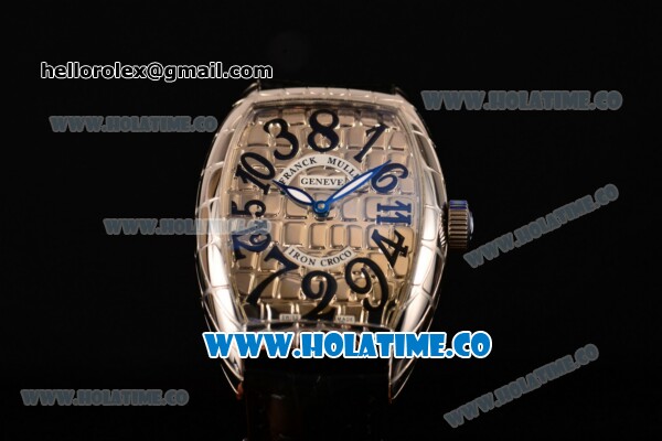 Franck Muller Master of Complications Automatic Steel Case with Silver Dial and Black Arabic Numeral Markers - Click Image to Close
